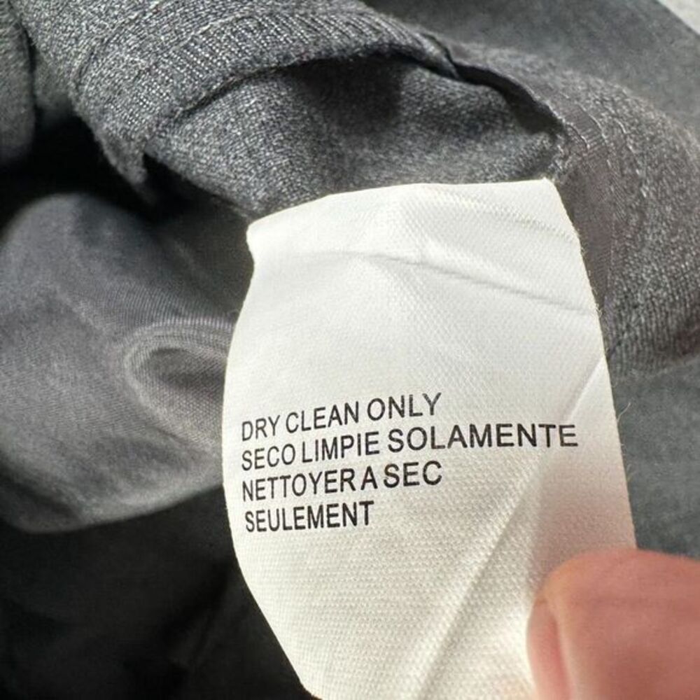 Bebe Dress Shorts Womens 0 Heather Gray Wool Blend Career Office Dressy Academia - Picture 8 of 10